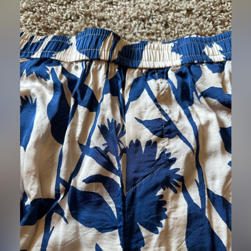 Anthropologie Satin Pajama Short XS